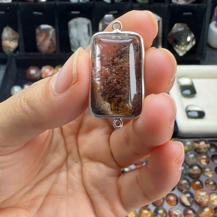 烟晶手链未镶嵌光**足3