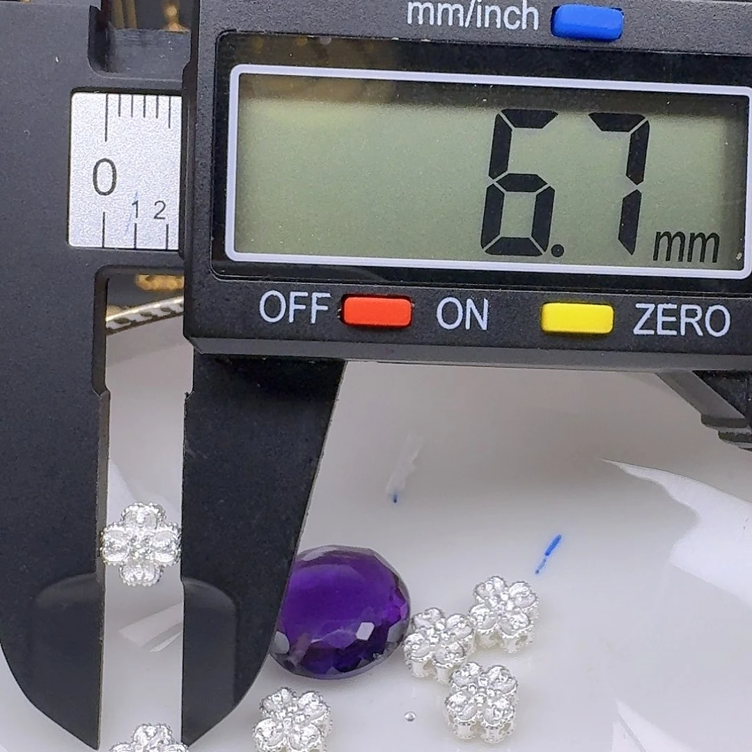 颈饰紫晶银S925镶嵌紫水晶925镶嵌44