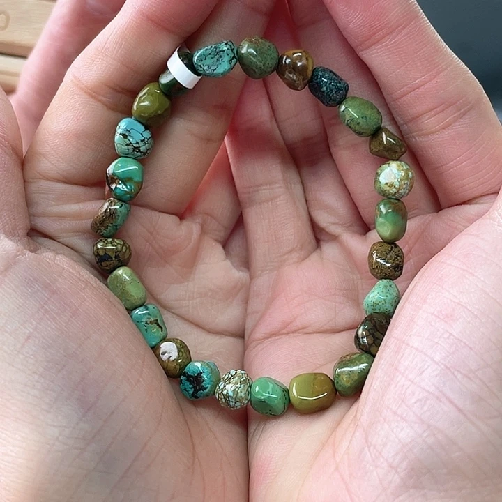未镶嵌绿松石珠宝奇石