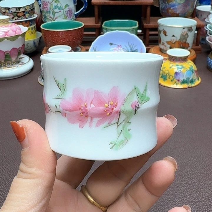 瓷片景德镇仿古手工制作精品展示