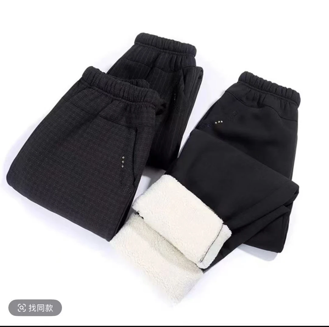 中老年妈妈加绒裤子保暖加厚妈妈冬装长裤保暖裤