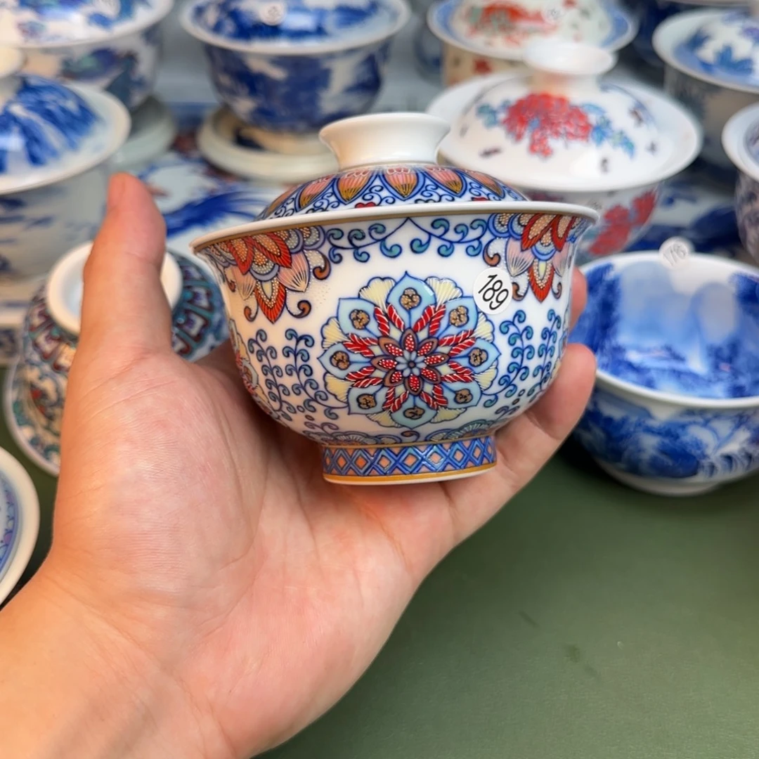 彦祖纯手工手绘茶具189