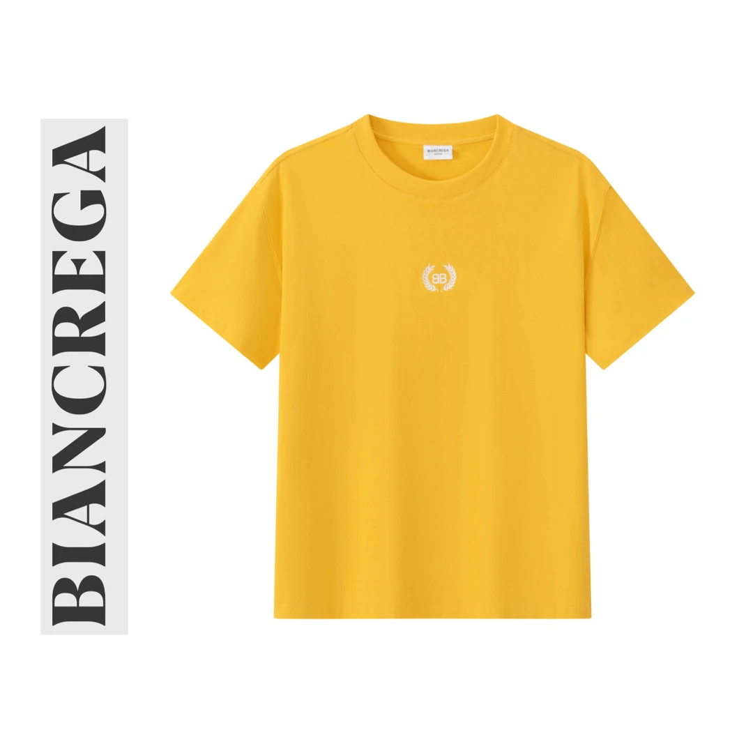 【品牌 x BIANCREGA】 巴家 “25s麦穗” 经典款T恤 10010