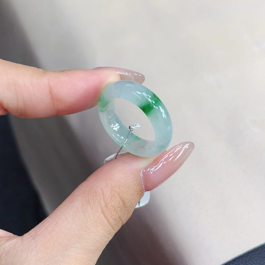 未镶嵌戒指翡翠14号