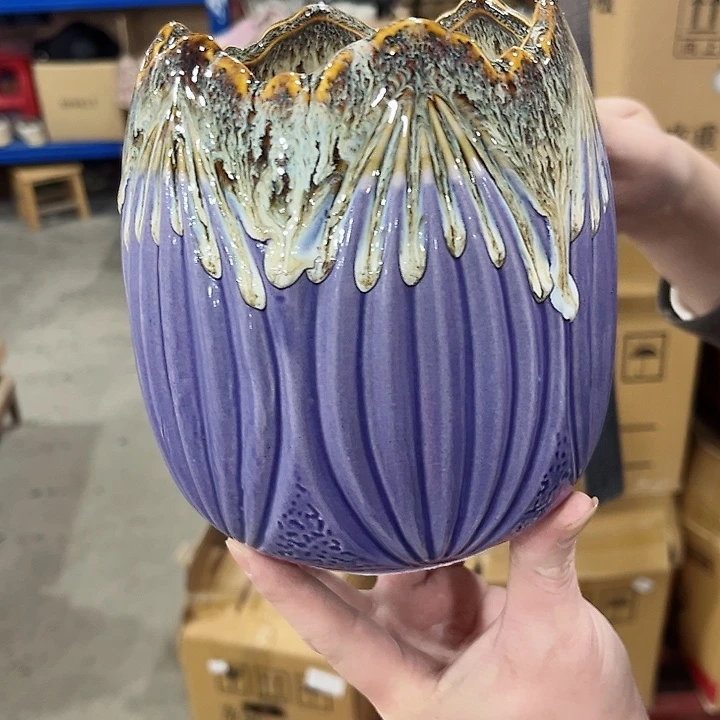 陶瓷陶瓷多肉植物花盆