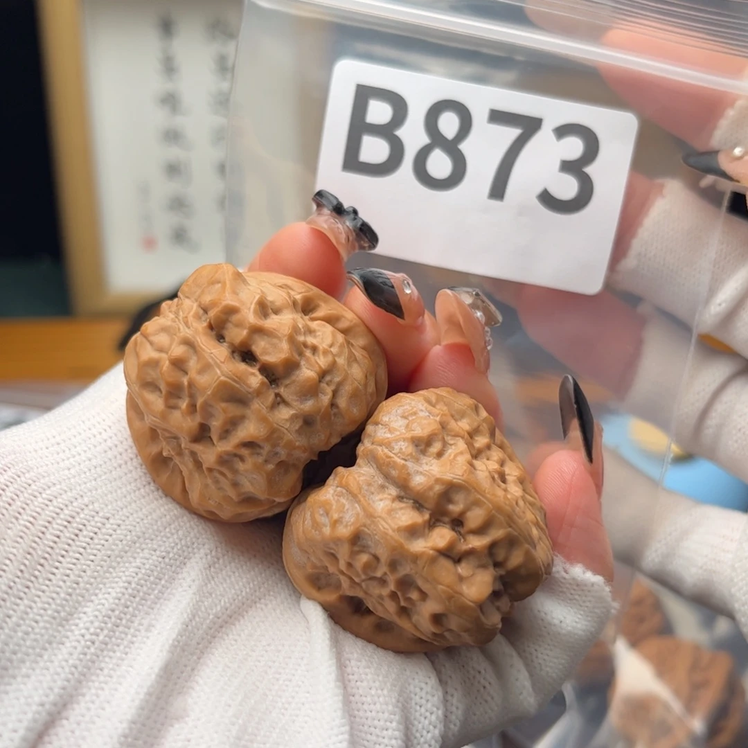 把件文玩核桃37蛤蟆头b873