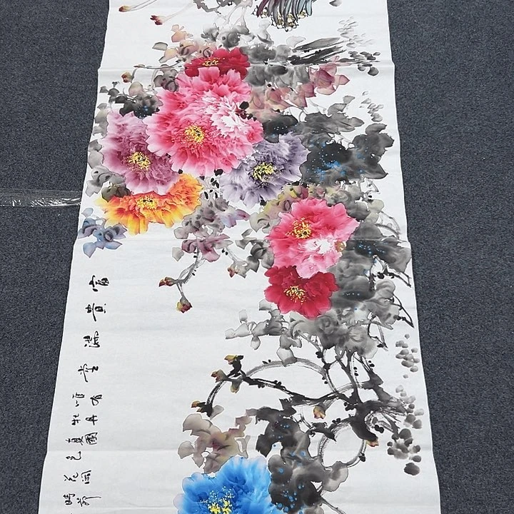 国画国画作品宣纸纯手绘