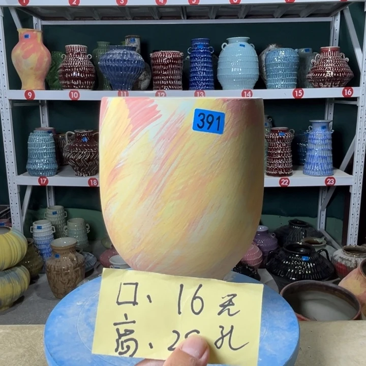 景德镇陶瓷花盆花器391
