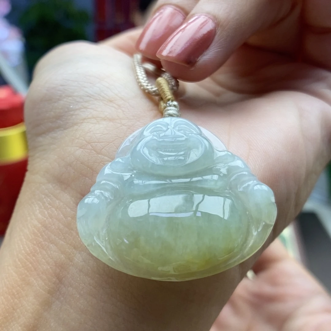 翡翠未镶嵌颈饰吊坠5