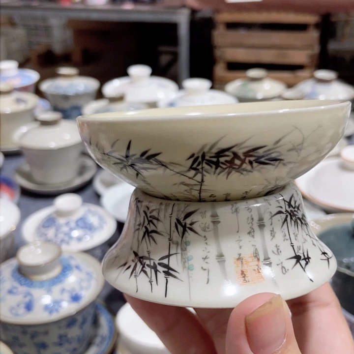 摆件非****5茶具微瑕，介意勿拍