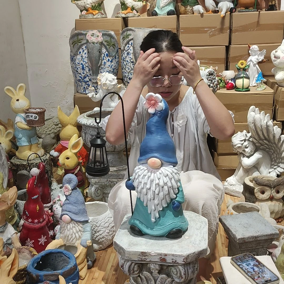 合成树脂树脂蓝色甘道夫带灯
