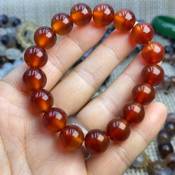 玛瑙/玉髓手链未镶嵌W**G