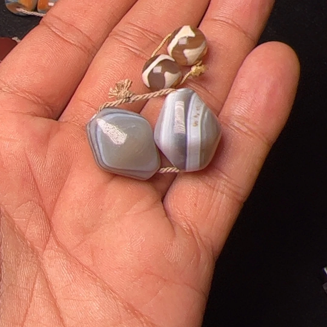 北***池玛瑙/玉髓未镶嵌配饰