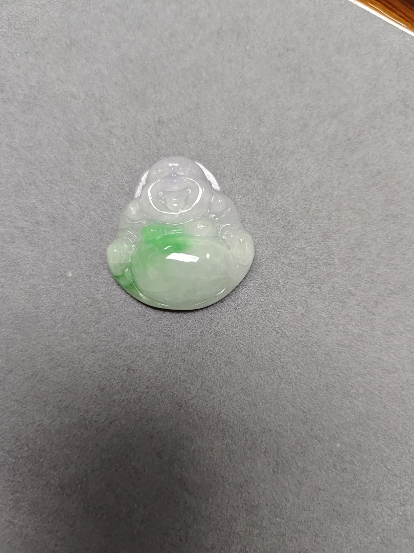 1522号精品飘绿佛公吊坠