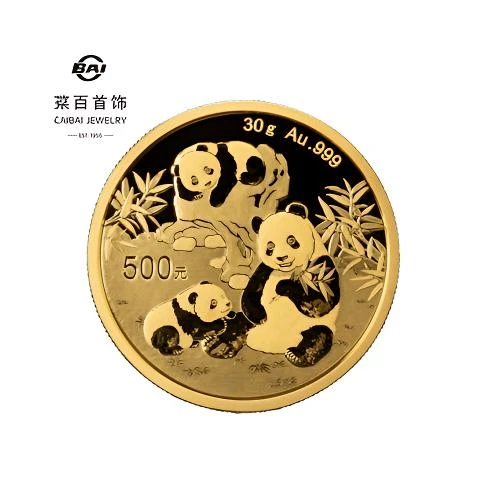 CBAI/菜百DBWD 2025熊猫金币30克(不含盒)