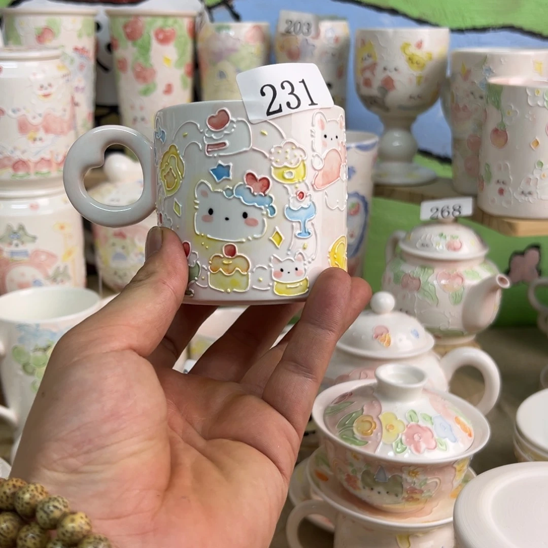 景德镇高温釉下手绘陶瓷231