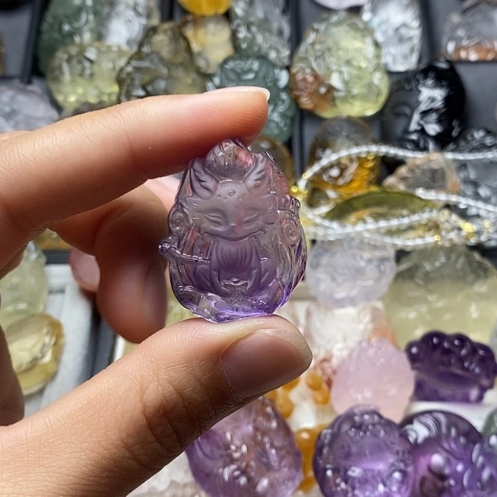 ****未镶嵌颈饰水晶水晶吊坠