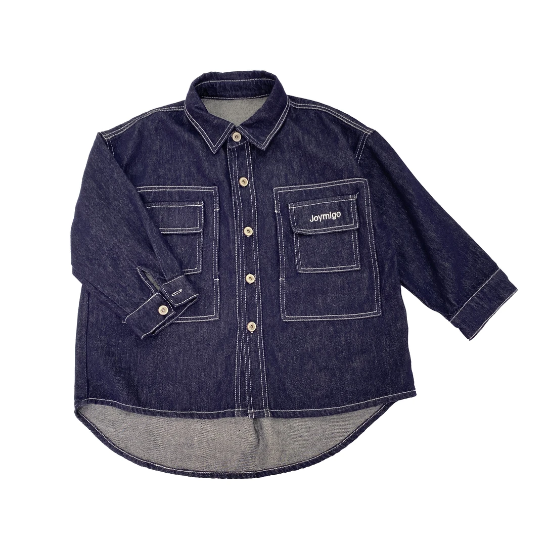 儿童C007897牛仔衬衣