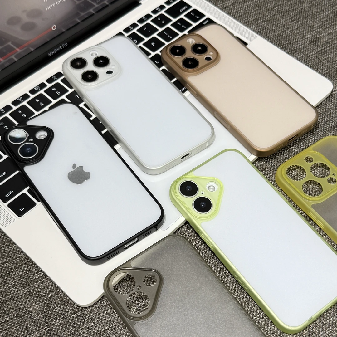 雅天立超薄磨砂二合一适用苹果16/17promax手机壳15/14/13男女12