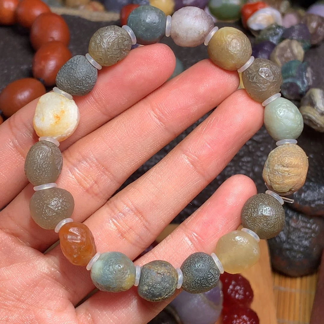 未镶嵌玛瑙/玉髓珠宝半成品