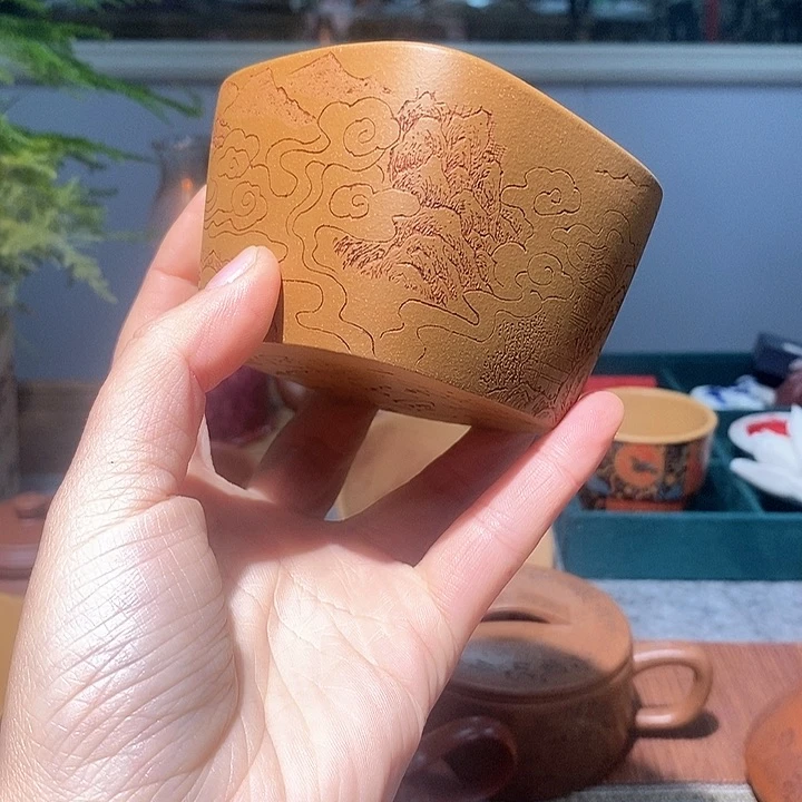 紫砂茶壶宜兴紫砂杯