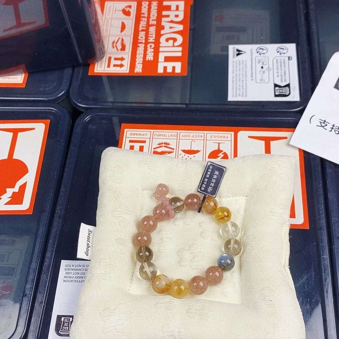 手链水晶银S925镶嵌