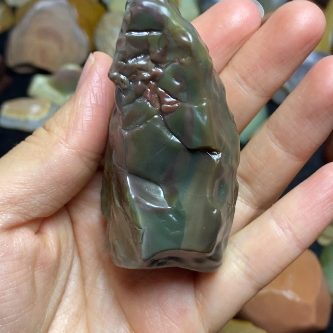 水***痕石材阿拉善戈壁石