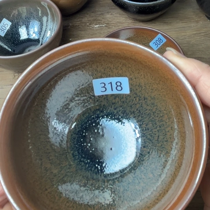 茶盏建盏柴烧主人杯318