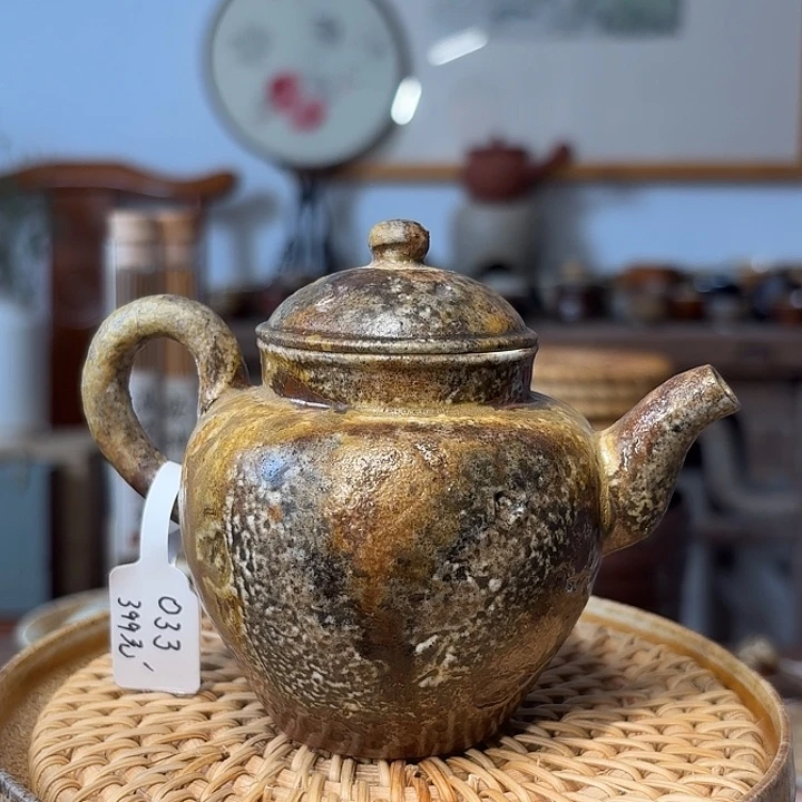 子樵造像柴烧手作壶容量150