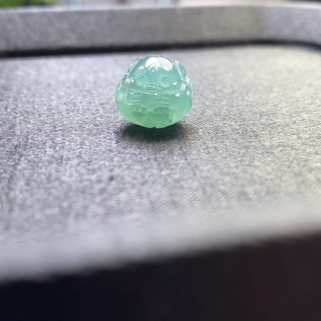 翡翠未镶嵌手链卡13左右九尾狐