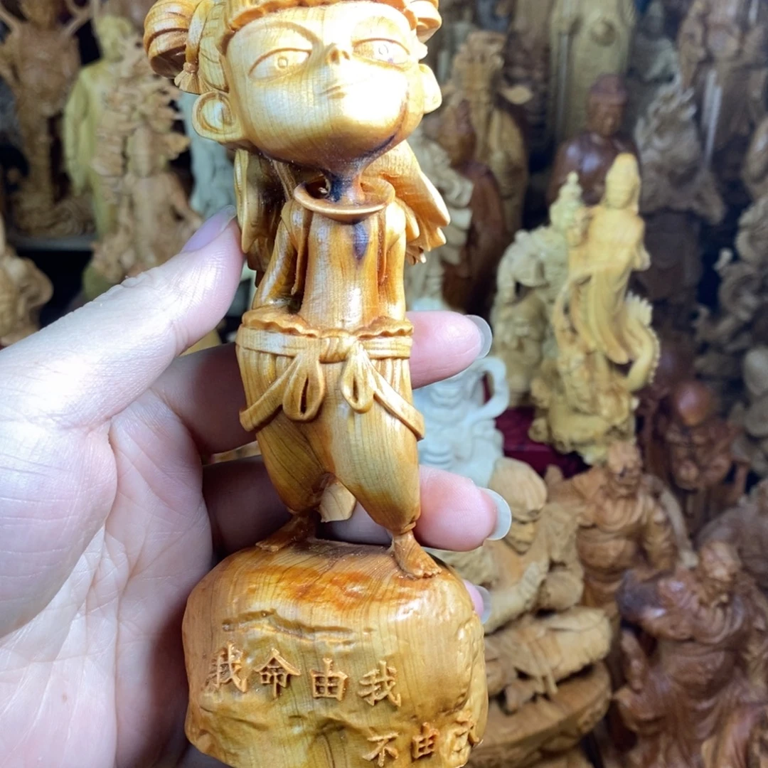 木微瑕木纹15高哪吒