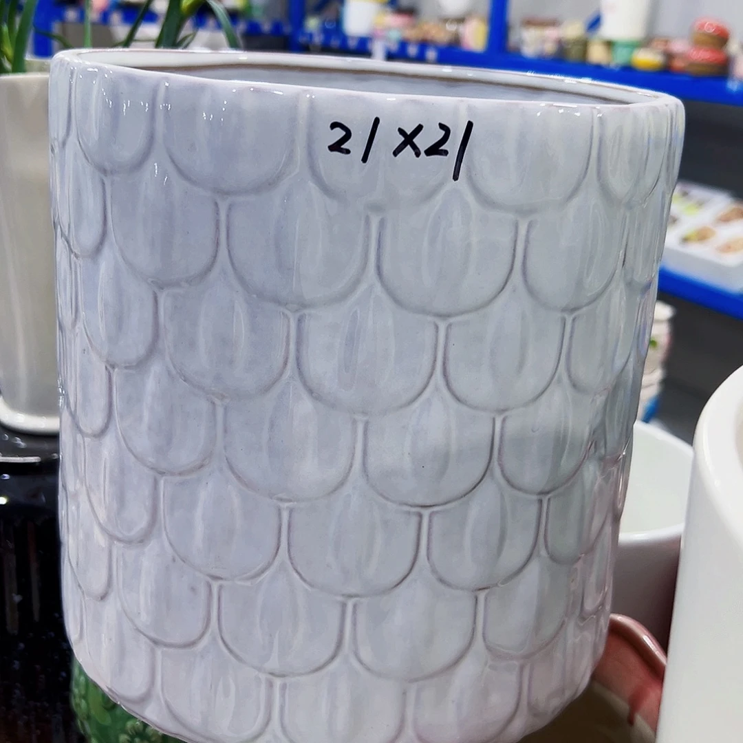 外贸尾单陶瓷花盆凑单10米包邮