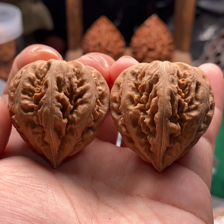 金***龙文玩核桃把件楸大胖27