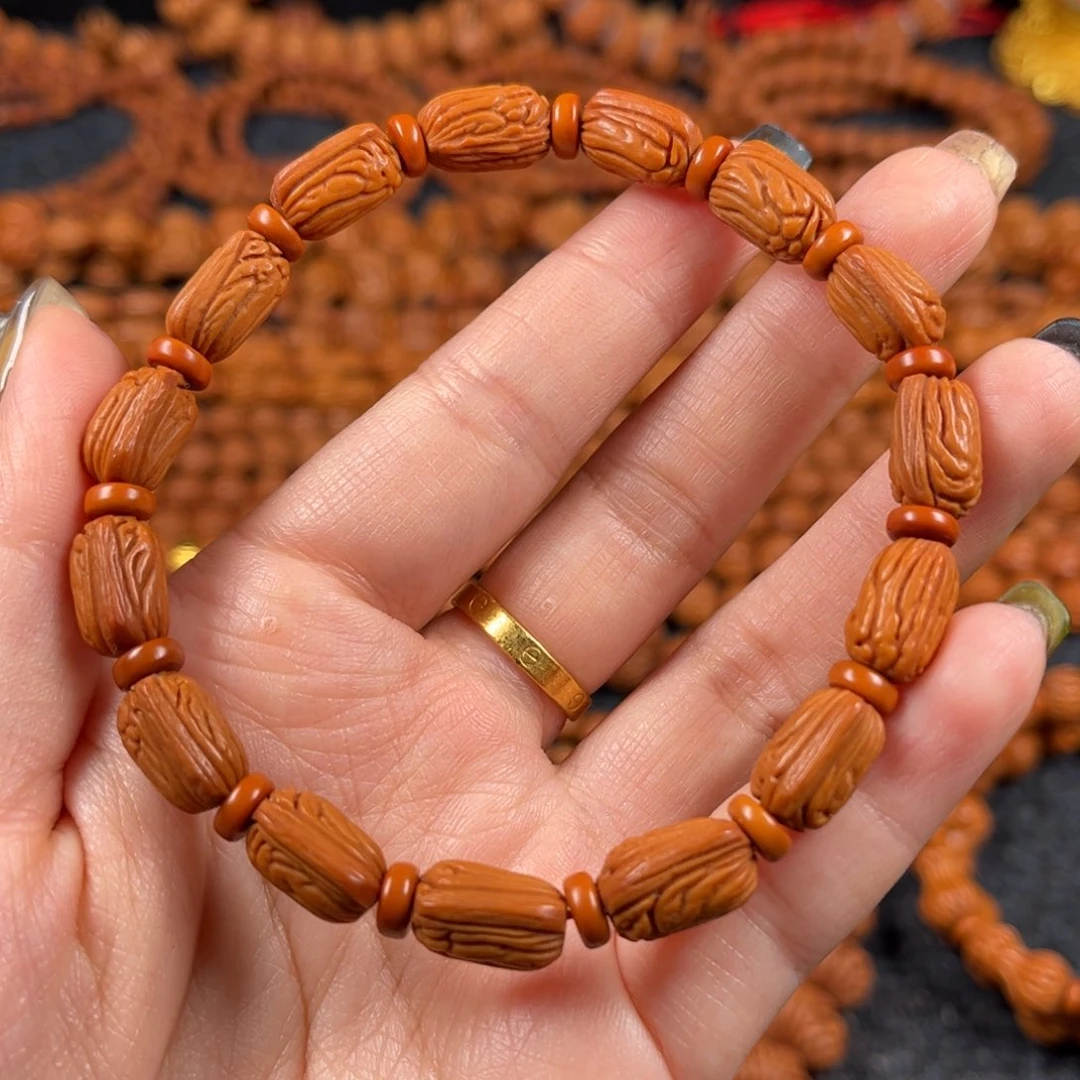 手串桃核A7链接手串