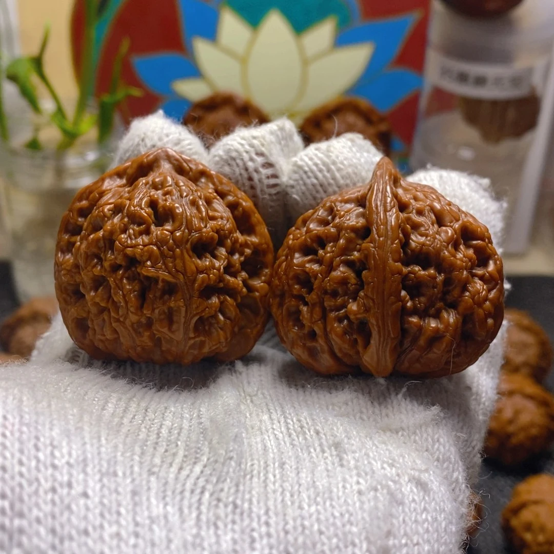 核桃42尺46克水龙纹主播自玩