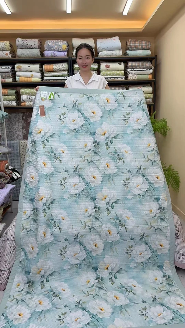 【国色天香】200*230cm凉感丝软床盖