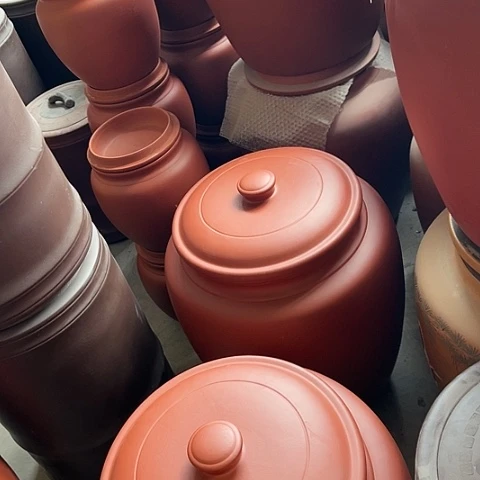 【闪购商品】紫砂茶叶罐岳****门一对