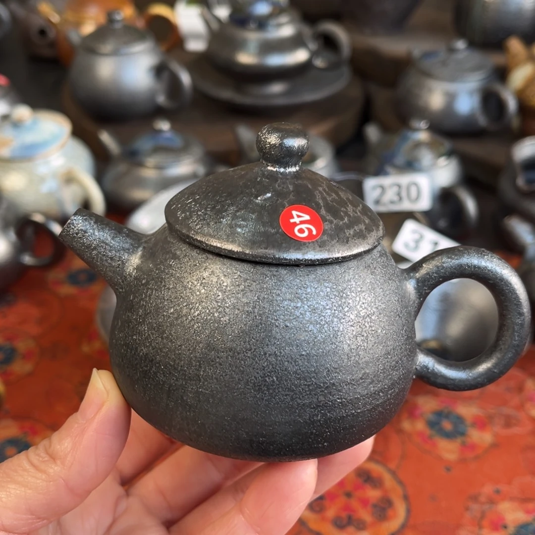 柴烧茶器主人杯杯柴烧