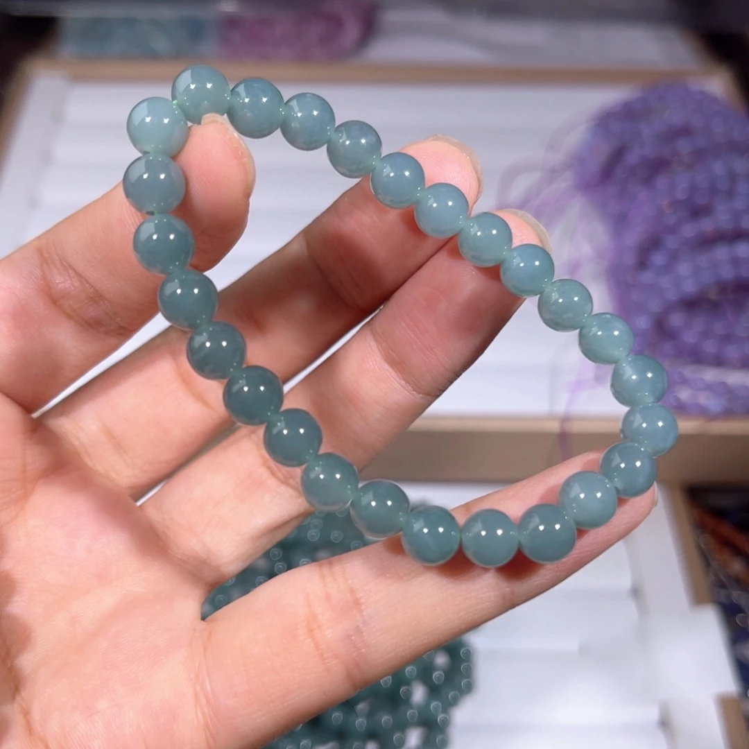 未镶嵌手链翡翠翡翠017