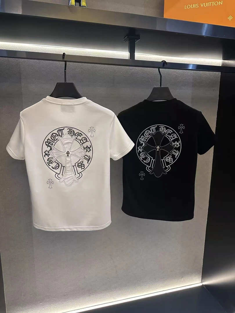 男士夏季新款轻奢休闲百搭修身时尚半袖K197
