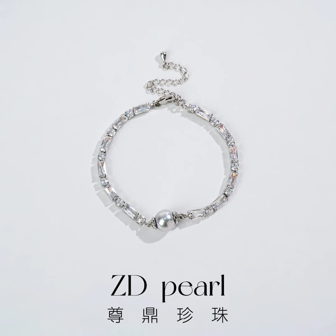 尊鼎珍珠-海水珍珠真多麻手链8-9mm RS