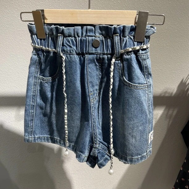 7616儿童休闲牛仔短裤