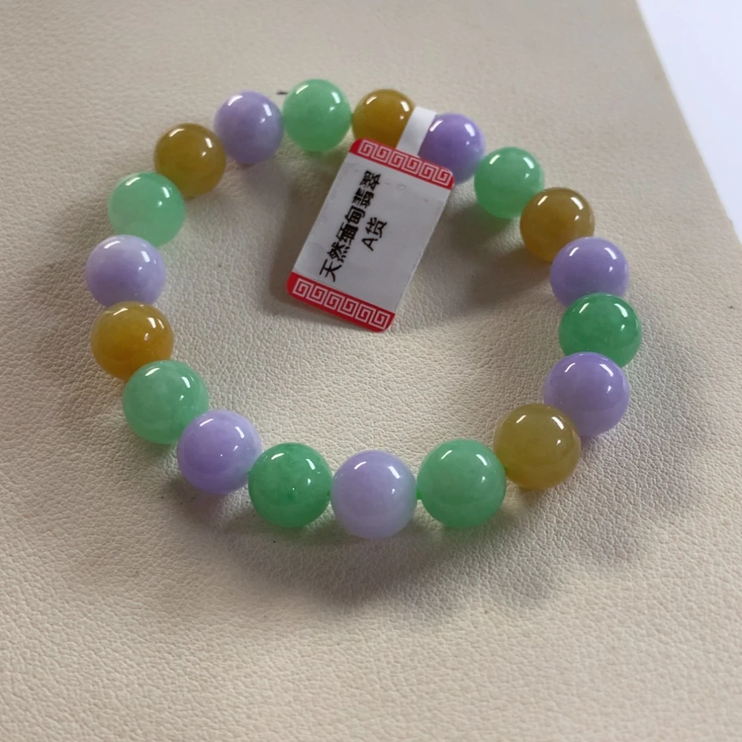 颈饰未镶嵌翡翠手串