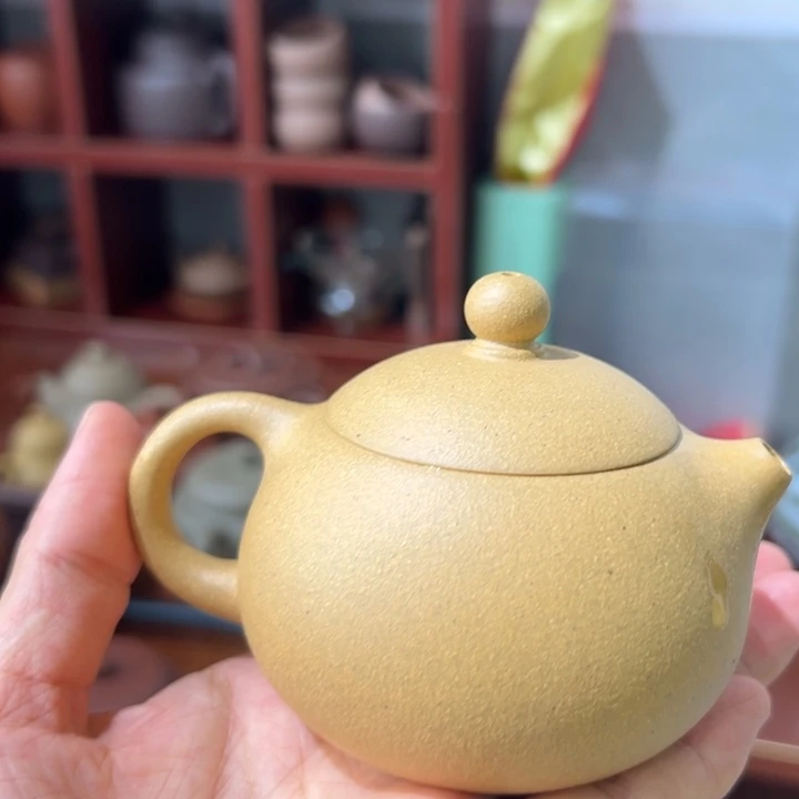 紫砂茶壶黄金西施180cc