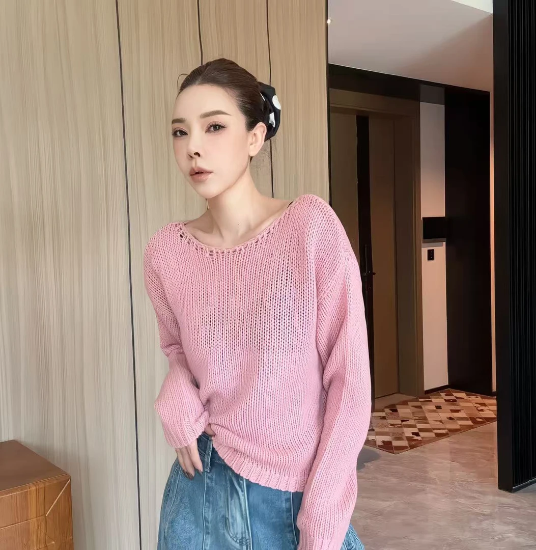 【丽丽推荐】高品马卡龙彩色毛衣