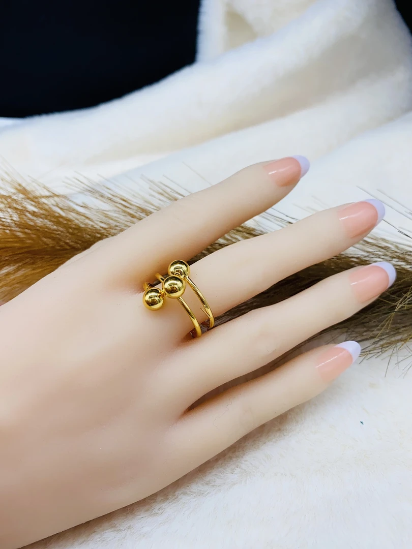 合金耳饰 kaplima altun镂空宽面时尚手镯手工气质轻奢百搭金色