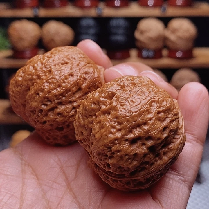 文玩核桃把件金蟾王15号