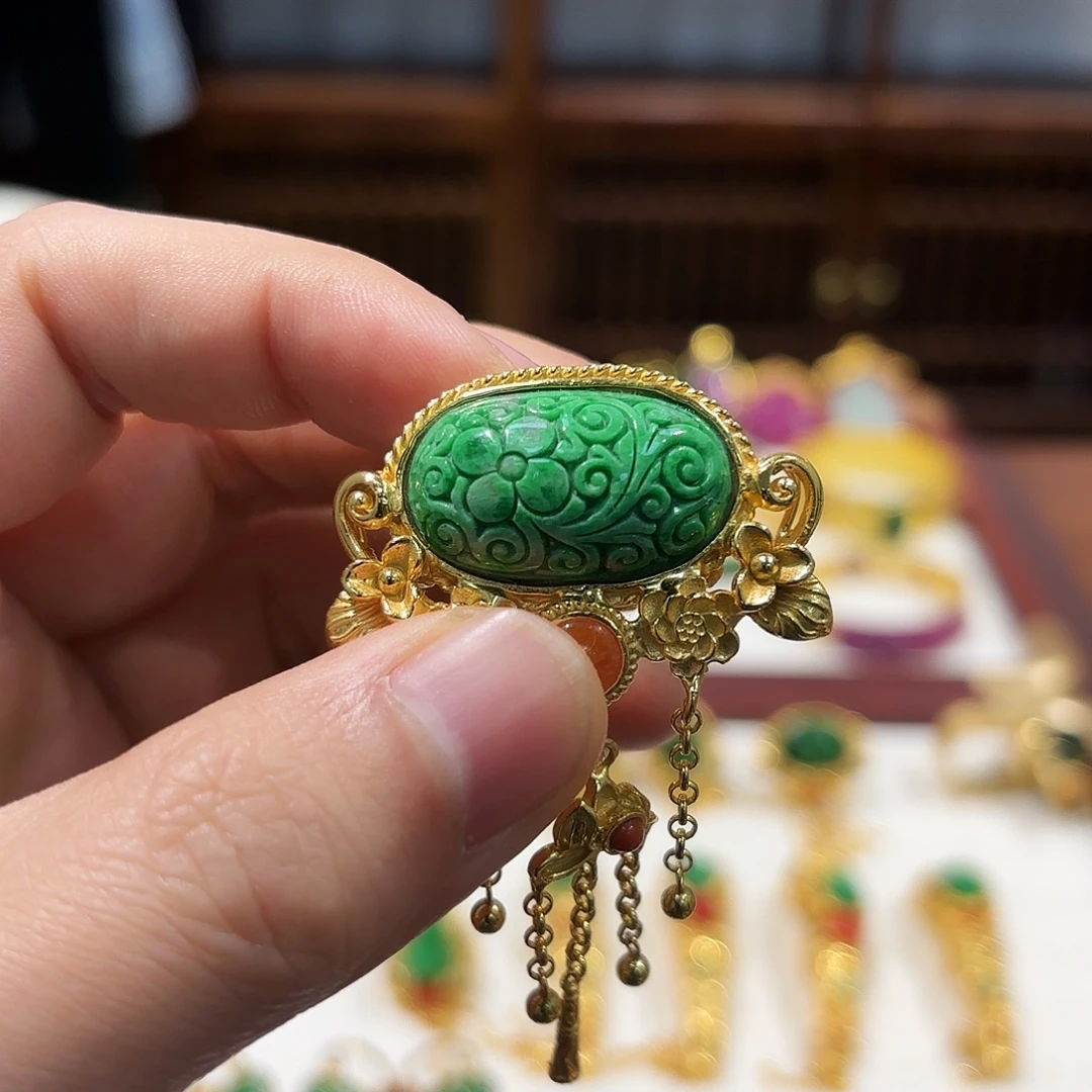 锦纶非金属蛋面戒指