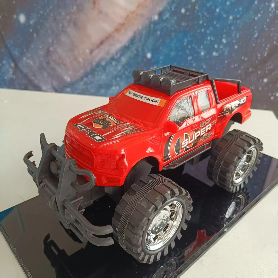 【牛0】新款红色大号玩具车皮-卡车益智玩具