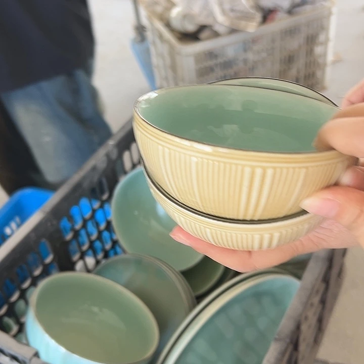 龙泉云间青瓷小米茶器